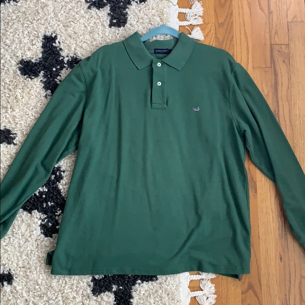Southern Marsh Long Sleeve Collard Shirt